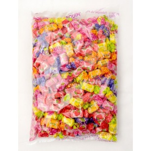 Verquin Assorted Fruit Chews 2KG BAGS Wrapped assorted fruit flavoured chewy sweets